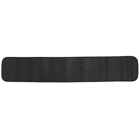 Ceinture abdominale ajustable et respirante pour le soutien et l'affinement de la taille - Noir