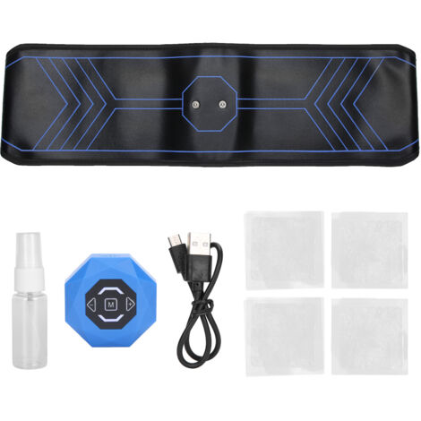 Ceinture abdominale EMS rechargeable pour un entraînement musculaire efficace - AFS-506J