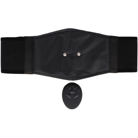 Ceinture abdominale tonifiante - Brûleur de graisse 6 modes 10 niveaux - Microcourants pour ventre plat - Gainage PU