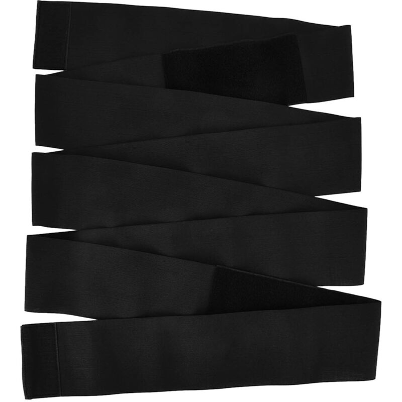 Ceinture amincissante fine réglable pour femme - Noir Taille M