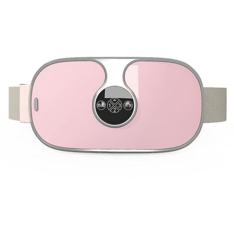 Ceinture chauffante électrique abdominale pour soulager les douleurs menstruelles et les crampes - Cadeau pour femme - Rose