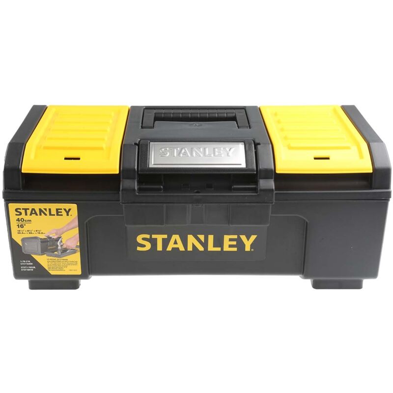 Boîte à outils One Touch Stanley en Plastique, Dimensions 394 x 220 x 394mm 'Vide' ( Prix pour 1 )