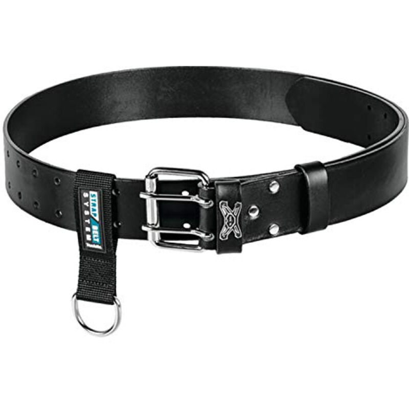 Ceinture à outils Makita E 05343 Cuir de vachette Renforcée avec support mousqueton - vue 4