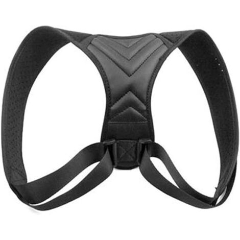 Ceinture de correction de posture pour femmes et hommes, prévenant l'affaissement du dos et soulageant les douleurs, avec support claviculaire (taille M).