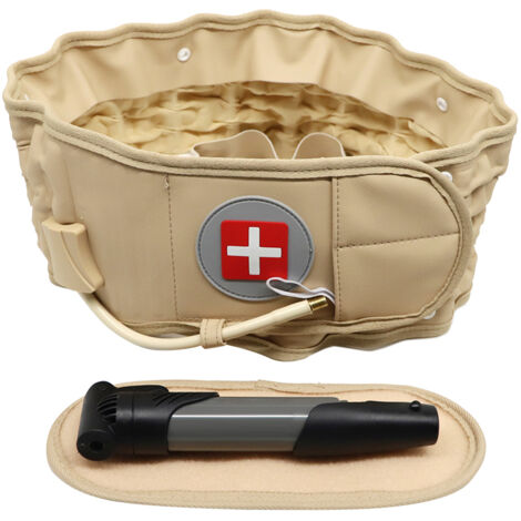 Ceinture de Décompression Lombaire avec Traction pour le Soutien du Dos Hommes et Femmes