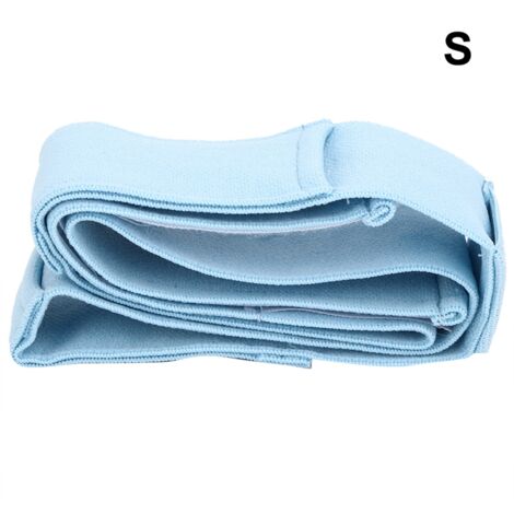Ceinture de Dialyse Péritonéale Ajustable et Respirante pour Soutien Abdominal et Dorsal - Bleu Taille S