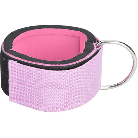 Ceinture de fixation de cheville pour entraînement, protection et rééducation - Sangle élastique avec boucle ajustable rouge