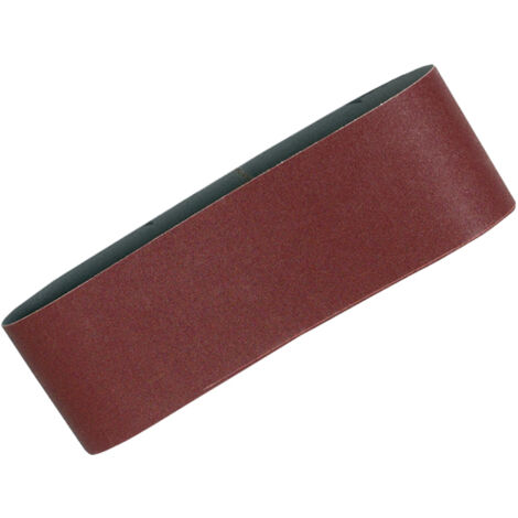 Ceinture de ponçage pour ponceuse à bande 76x457 mm K40 5 unités