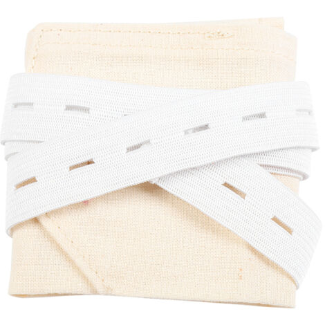 Ceinture de protection abdominale ajustable pour dialyse avec fixation élastique et tube de stockage