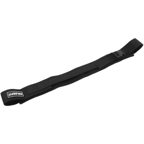 Ceinture de renforcement des hanches pour hip thrust, confortable et stable, parfaite pour l'entraînement avec haltères en salle de sport.
