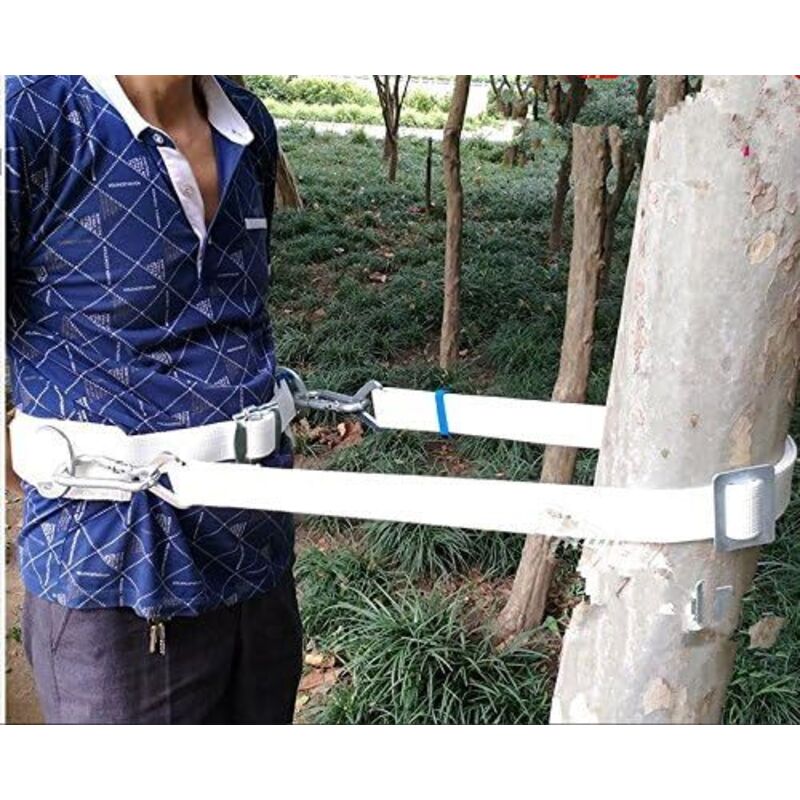 Ceinture de sécurité avec cordon de serrage réglable, équipement de protection pour harnais de chantier d'escalade d'arbres, kit de protection contre