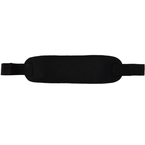 Ceinture de sécurité ajustable pour fauteuil roulant, sangle de fixation pour personnes âgées et patients - Noir