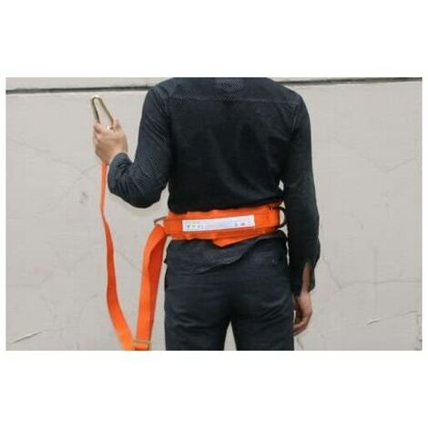 Ceinture de sécurité avec cordon réglable, équipement de protection pour harnais de construction pour grimper aux arbres, kit de protection individuelle antichute