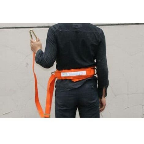 Ceinture de sécurité avec cordon réglable, équipement de protection pour harnais de construction pour grimper aux arbres, kit de protection individuelle antichute
