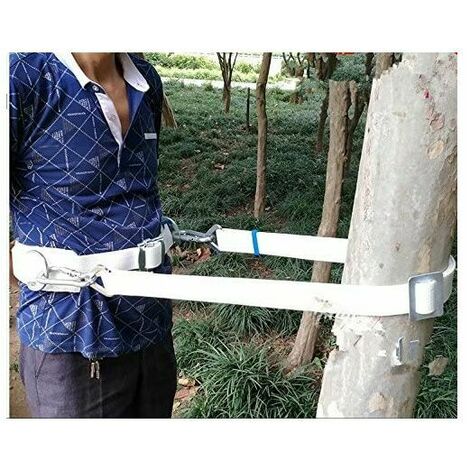 Ceinture de sécurité avec cordon réglable, équipement de protection pour harnais de construction pour grimper aux arbres, kit de protection individuelle antichute zhuoxuan
