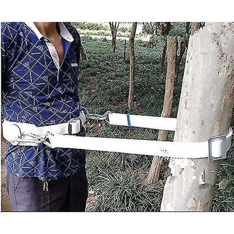 Ceinture de sécurité avec longe réglable, harnais de protection pour travaux d'élagage et d'escalade, kit antichute pour la protection individuelle.