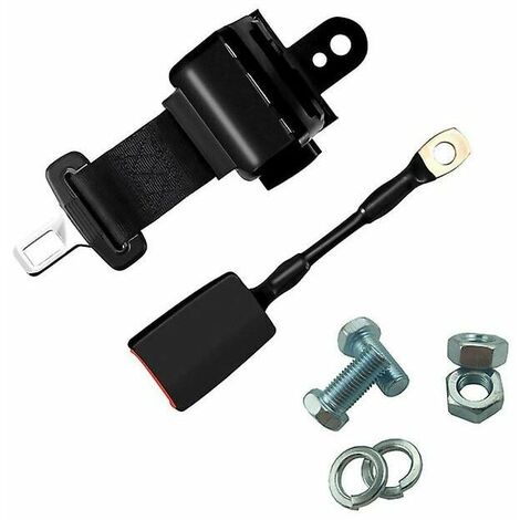 KEYOUNY Ceinture de sécurité de voiture à enrouleur automatique à deux points Ceinture de sécurité pour voiturette de golf Bus Van Ceinture de sécurité-subaoe
