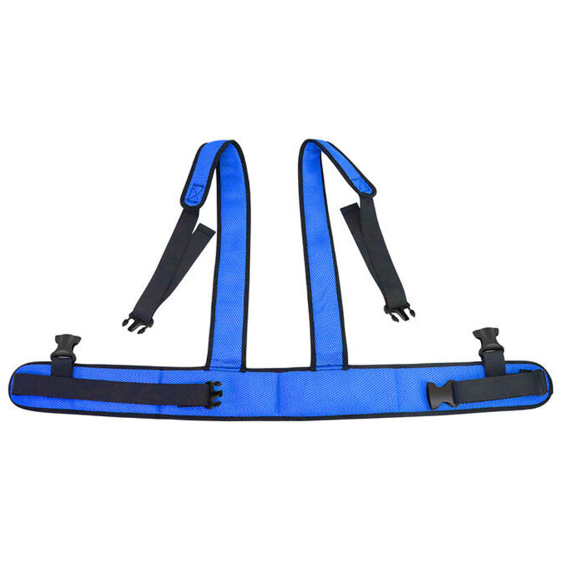 Ceinture de sécurité pour fauteuil roulant Sangle de positionnement de poitrine de sécurité respirante réglable Systèmes de harnais de retenue