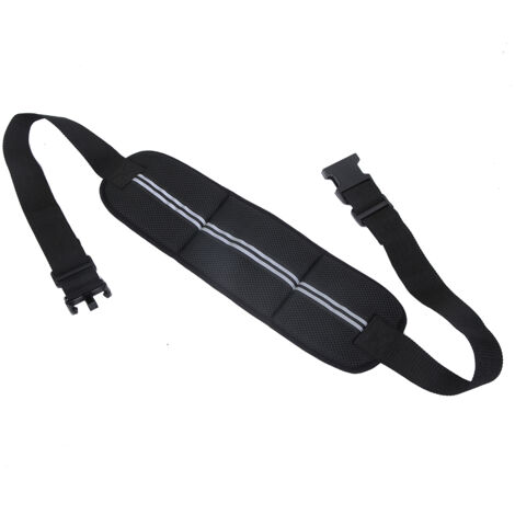 Ceinture de sécurité réfléchissante pour fauteuil roulant, harnais ajustable pour personnes âgées et patients.