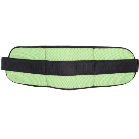 Ceinture de sécurité réglable pour fauteuil roulant - Sangle de retenue ergonomique verte