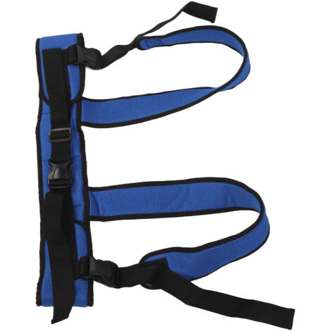 Ceinture de sécurité respirante pour fauteuil roulant - Harnais de protection confortable pour seniors et soins à domicile