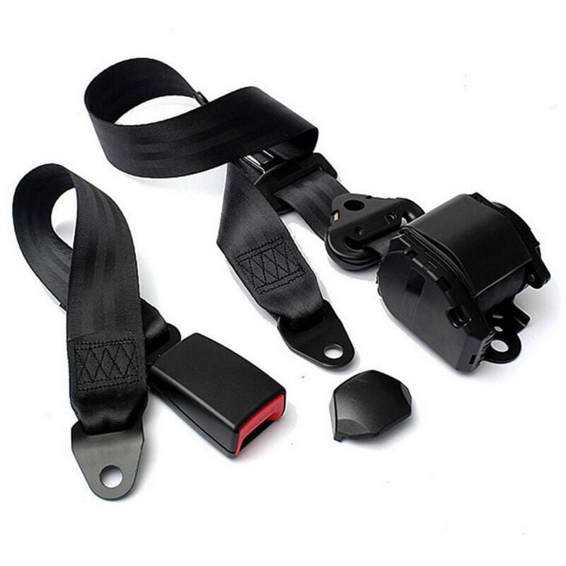 Ceinture de sécurité universelle rétractable à 3 points, ceinture de sécurité pour voiture