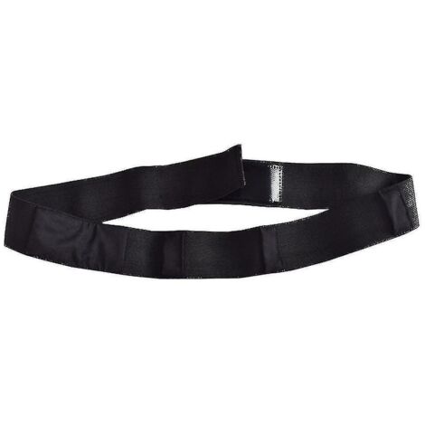 Ceinture de soutien abdominale ajustable et respirante pour cathéter de dialyse péritonéale - Taille M - Noir