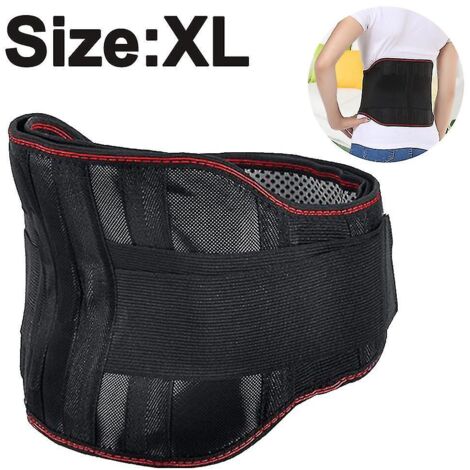 Ceinture de soutien lombaire ajustable pour soulager les douleurs lombaires, la sciatique, la scoliose et les hernies discales.