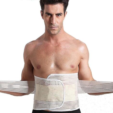 Ceinture de soutien lombaire orthopédique en maille respirante pour hernie discale, usage domestique, taille XL (166-200 kg)
