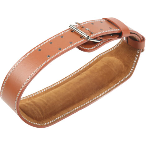 Ceinture de soutien lombaire pour musculation, powerlifting et exercices de force - Marron