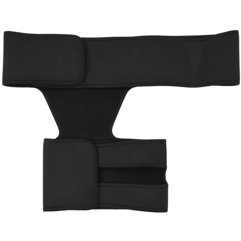 Ceinture de soutien respirante pour hanche et cuisse, unisexe, prévention des tensions musculaires, protection sportive.