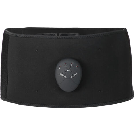 Ceinture de stimulation abdominale EMS pour tonifier les muscles et affiner la silhouette - Fonctionne sur piles