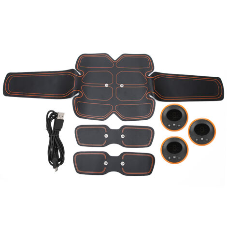 Ceinture de stimulation abdominale portable ABS - Tonifiez vos muscles et vos bras avec ce stimulateur musculaire électrique.
