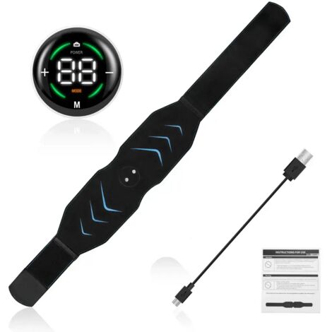 Ceinture de stimulation musculaire amincissante électrique pour le corps, outil d'entraînement des muscles abdominaux, tonifiant et favorisant la perte de poids, nouvelle ceinture vibrante de fitness