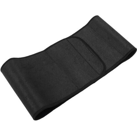 Ceinture de taille amincissante ajustable et respirante pour un ventre plat - Noir