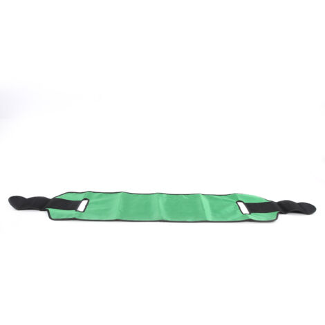 Ceinture de transfert étanche pour personnes âgées alitées, aide au retournement, couleur verte.