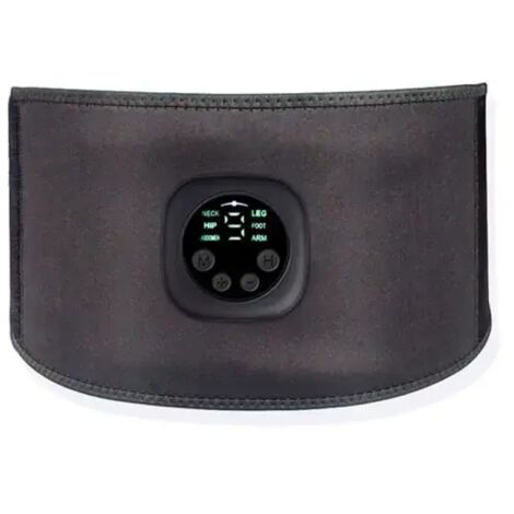 Ceinture d'électrostimulation abdominale (EMS) - Appareil intelligent de stimulation musculaire abdominale - Entraîneur d'abdominaux-AquaForge