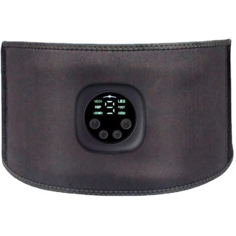 Ceinture d'électrostimulation musculaire intelligente pour l'entraînement abdominal et la taille, exercices de fitness EMS-AquaForge