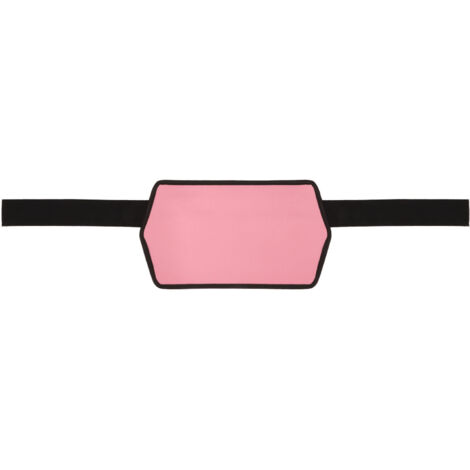 Ceinture d'entraînement ajustable pour exercices de hip thrust - Renforcement fessier pour femmes et hommes - Rose