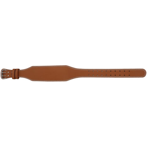 Ceinture d'entraînement ajustable pour la musculation, protection lombaire, taille M 120cm, marron