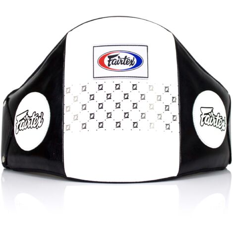 Ceinture d'entraînement Fairtex BPV1 Noir/Blanc