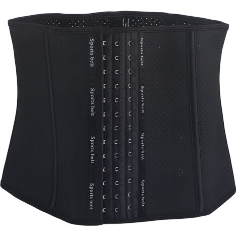 Ceinture d'entraînement sportif en latex pour affiner la taille et brûler les graisses