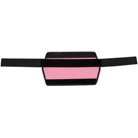 Ceinture d'Hanche pour Hip Thrust en Cuir PU Portable - Entraînement Poids pour Hommes et Femmes, Rose