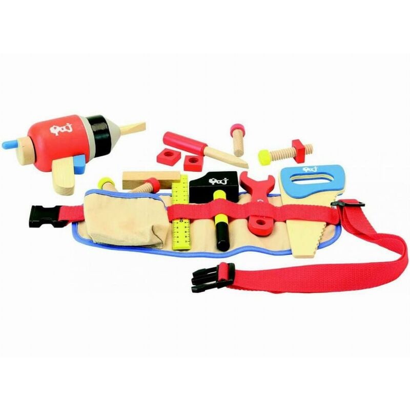 Jeujura - Ceinture d'outils pour petits bricoleurs - 85901