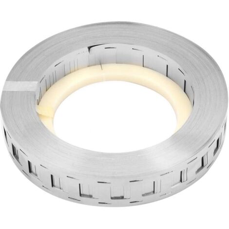 Ceinture en acier plaqué de nickel de batterie au lithium 18650, bande double de nickel de batterie de 1000g(27 x 20.3mm)