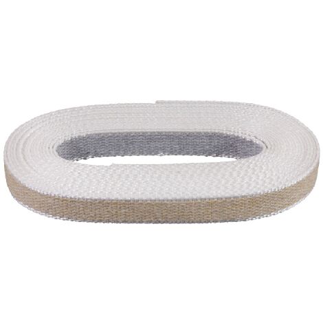 Ceinture en coton le'ger pour volets roulants Paquet de 7 m trame interne en polypropyle'ne et coton tisse' sur me'tier a' tisser