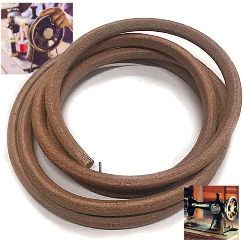 Ceinture en cuir robuste pour machine à coudre Jones Singer, pièces et accessoires, compatible avec les machines à coudre Singer, modèle ajustable,