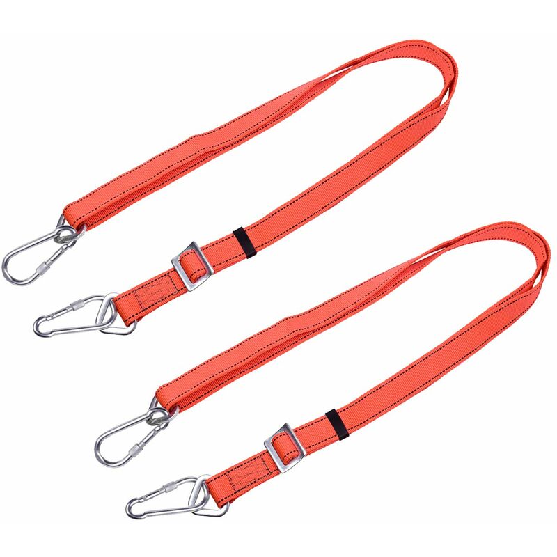 Image of Zolginah - pezzi cintura di sicurezza imbracatura protezione elettricista forniture per arrampicata all'aperto, cinghia di sicurezza per lavori di