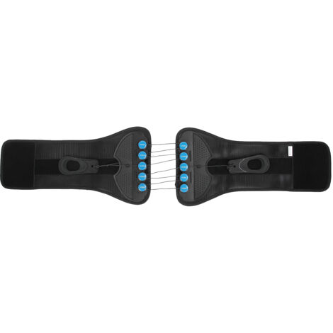 Ceinture lombaire ajustable avec poulie pour hernie discale - Compression et soutien dorsal - Taille L (110-118 cm)