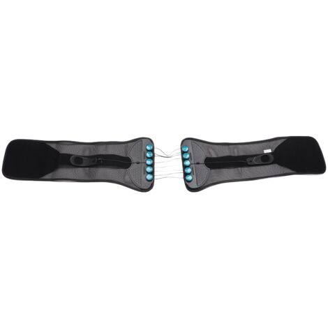 Ceinture lombaire ajustable avec système de poulie pour hernie discale - Soutien lombaire réglable pour soulager les douleurs dorsales - Taille XL (120-128 cm)